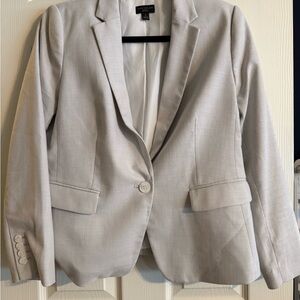 Ann Taylor Light Gray Blazer